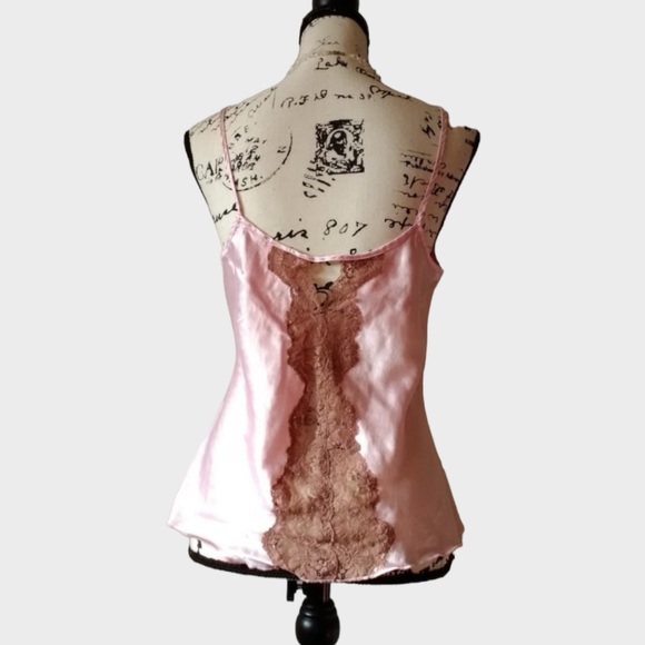 Rare Victoria’s Secret Pink Silk and. Lace Camisole - Picture 10 of 10